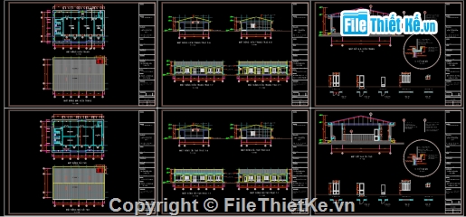 Bản vẽ,Trường mầm non,Bản vẽ autocad,cải tạo trường học